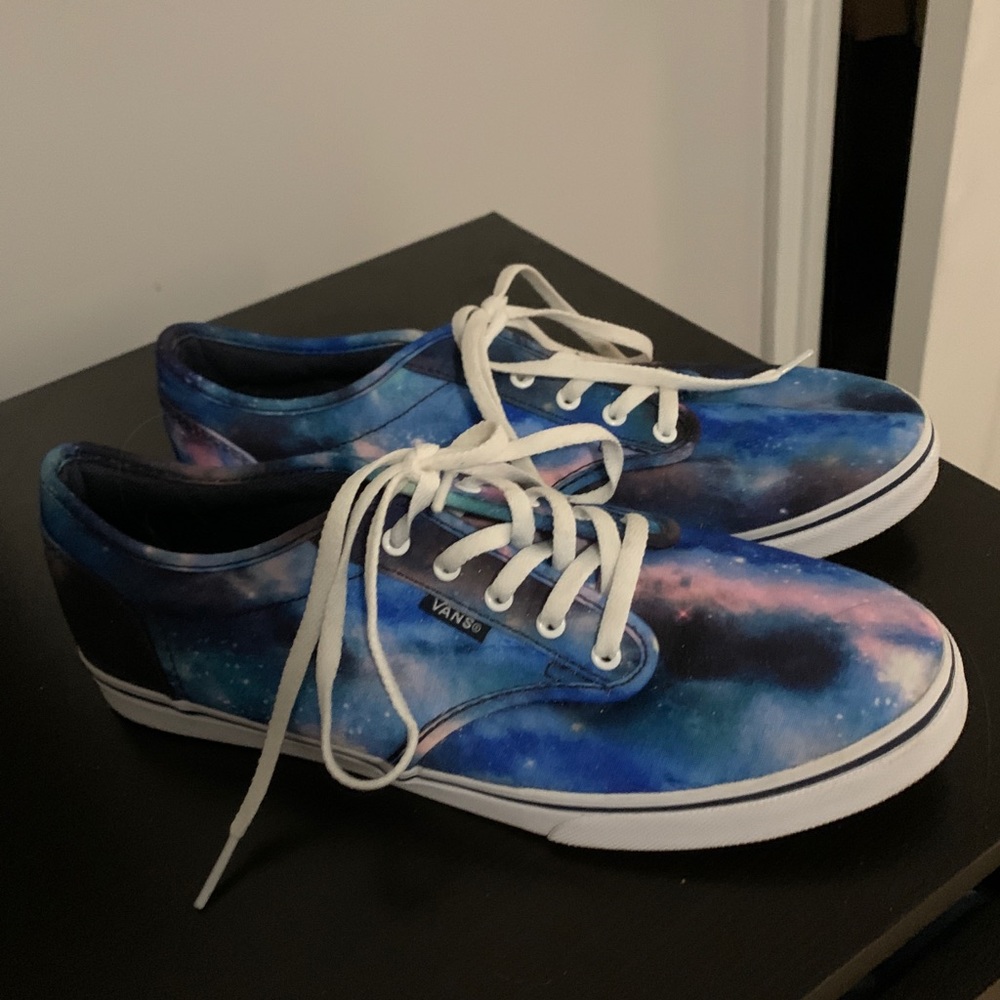 Galaxy Print Vans